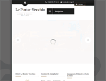 Tablet Screenshot of hotel-leportovecchio.com